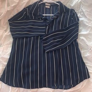 Van Heusen - Navy Blue Top